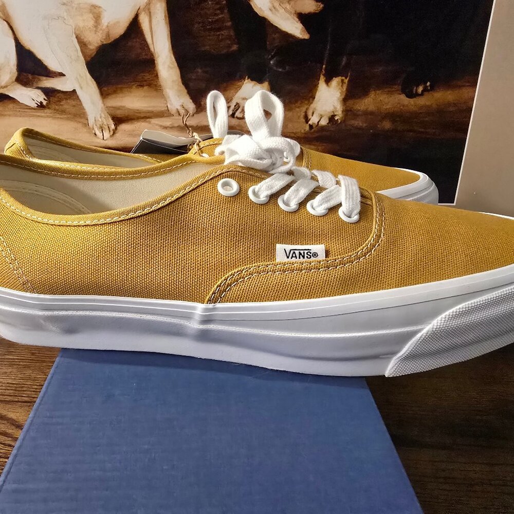 Vans Authentic LX Reissue 44 Harvest Gold VN0007QZBL2 Mens Shoes Size 11.5 NEW